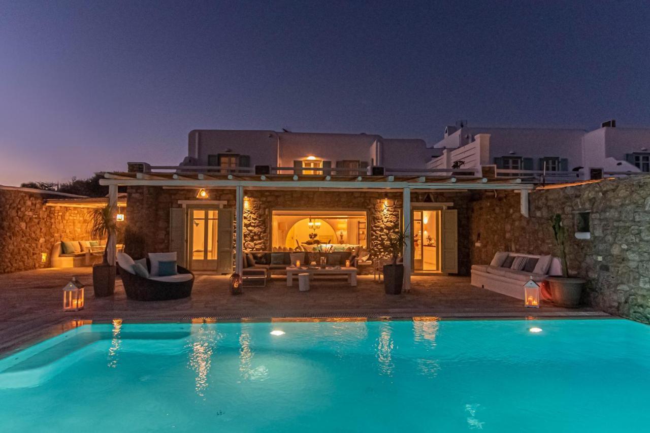 Mando Pool Villas W Sea Views - Five Bedrooms Super Paradise Beach  Eksteriør billede