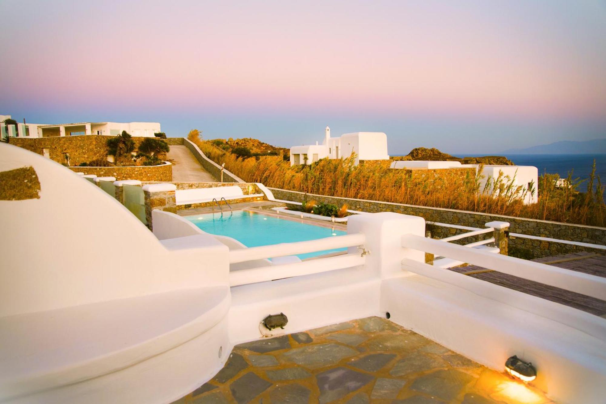 Mando Pool Villas W Sea Views - Five Bedrooms Super Paradise Beach  Eksteriør billede