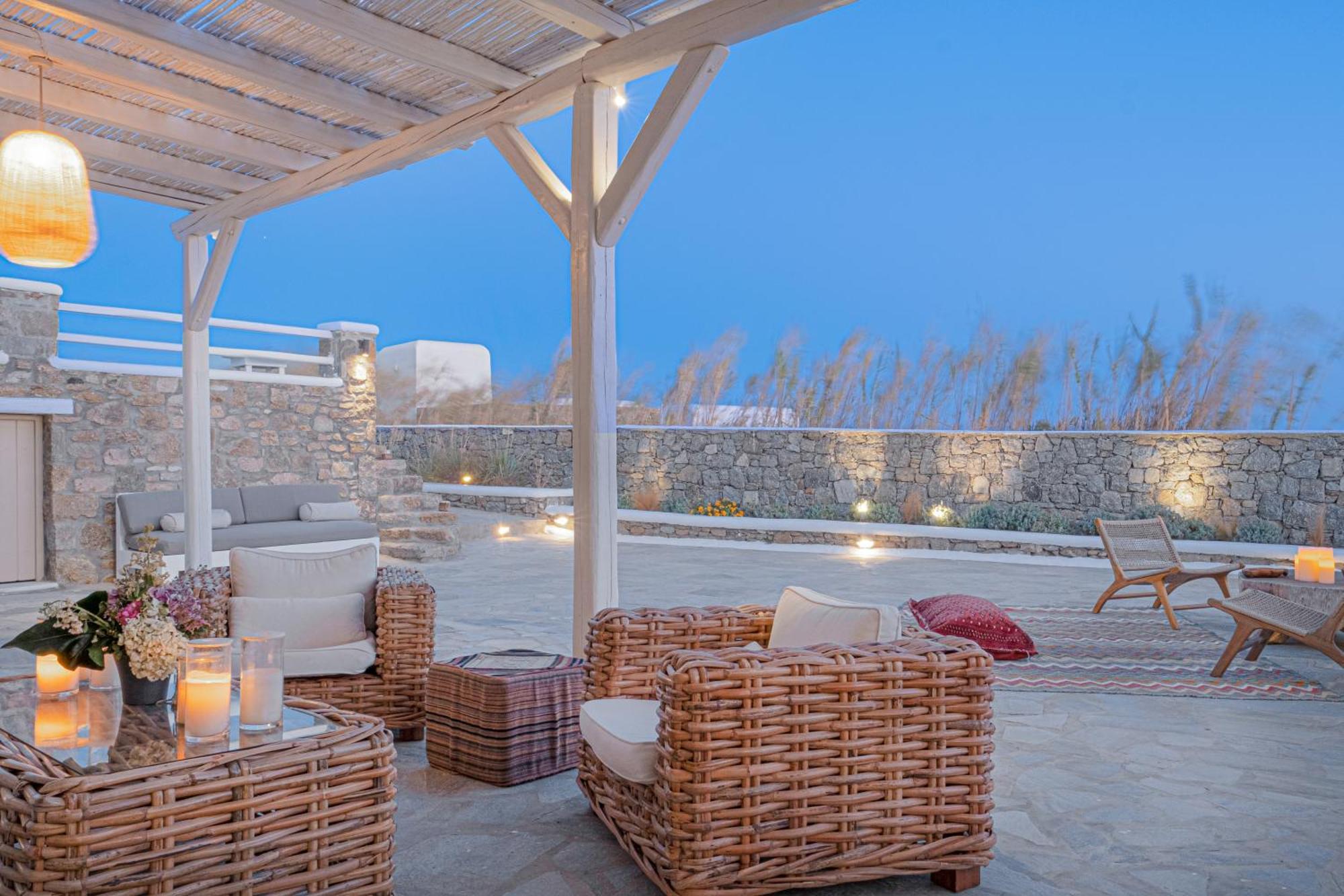 Mando Pool Villas W Sea Views - Five Bedrooms Super Paradise Beach  Eksteriør billede