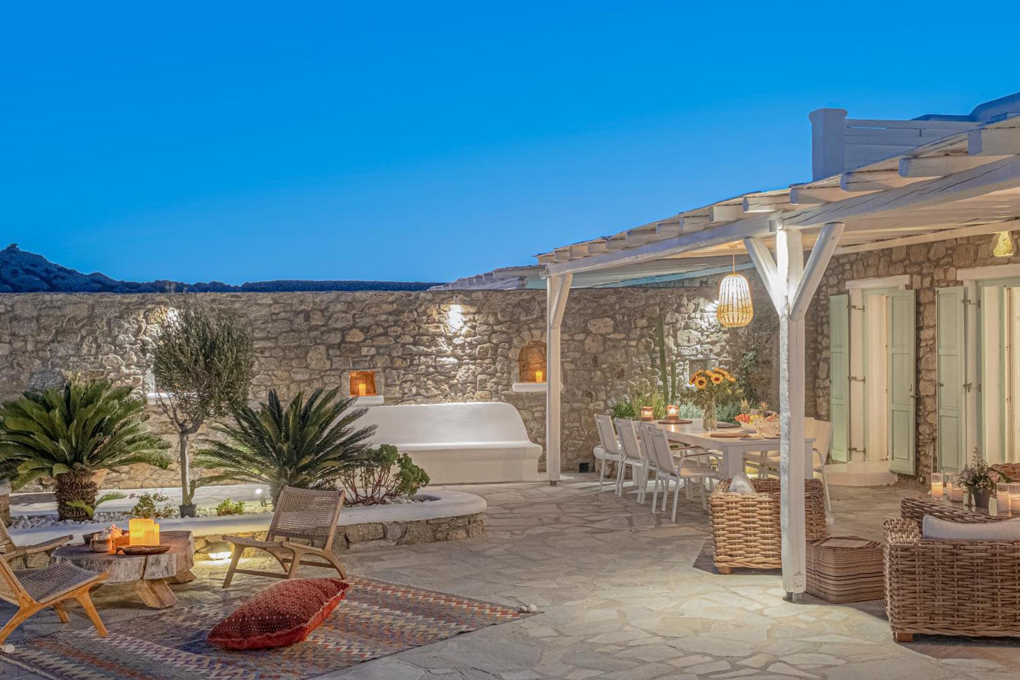 Mando Pool Villas W Sea Views - Five Bedrooms Super Paradise Beach  Eksteriør billede