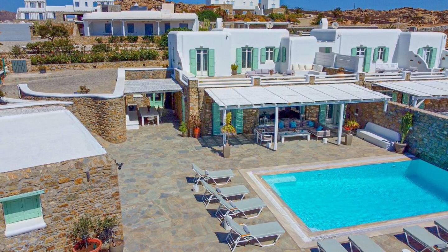 Mando Pool Villas W Sea Views - Five Bedrooms Super Paradise Beach  Eksteriør billede
