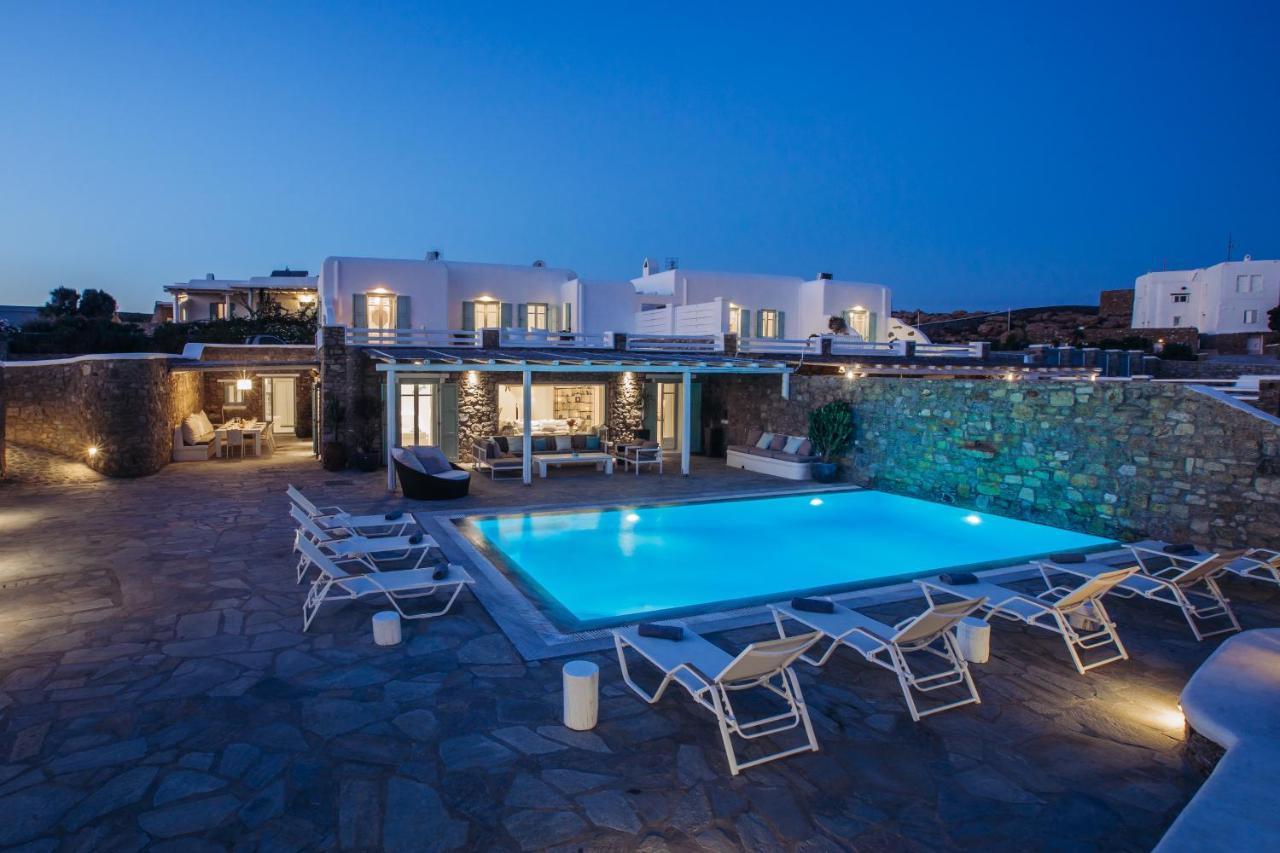 Mando Pool Villas W Sea Views - Five Bedrooms Super Paradise Beach  Eksteriør billede