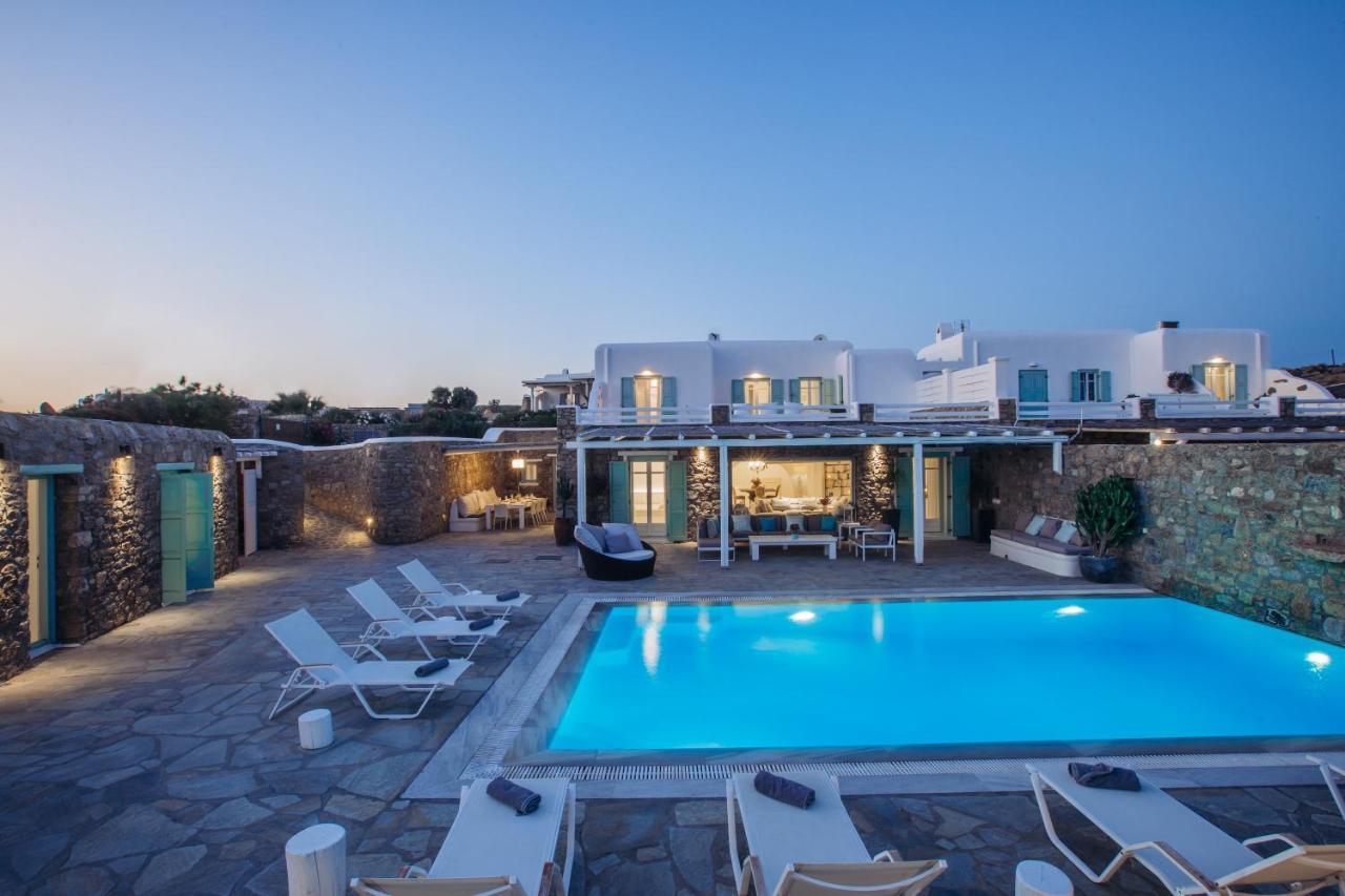 Mando Pool Villas W Sea Views - Five Bedrooms Super Paradise Beach  Eksteriør billede
